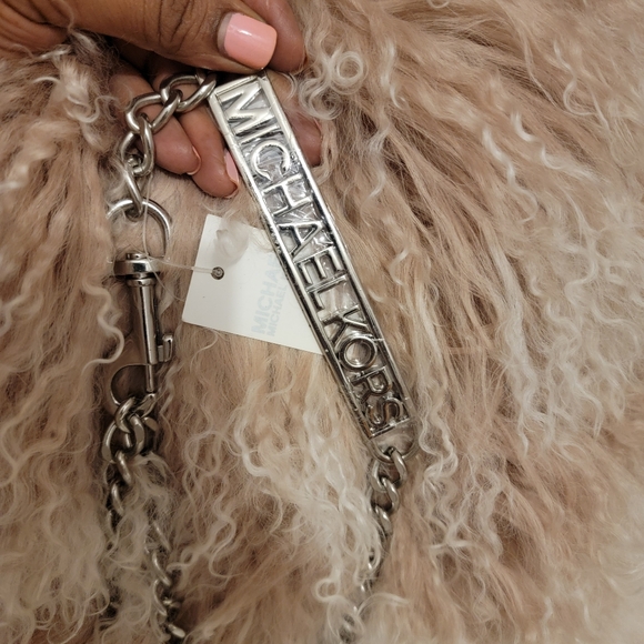 NEW MICHAEL Michael Kors Silver Chain Belt main image 6